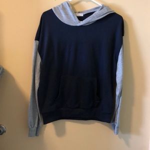 Block colored sweatshirt!